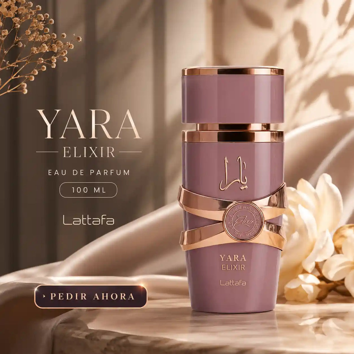 YARA ELIXIR + PERFUMERO RECARGABLE (DAMA)