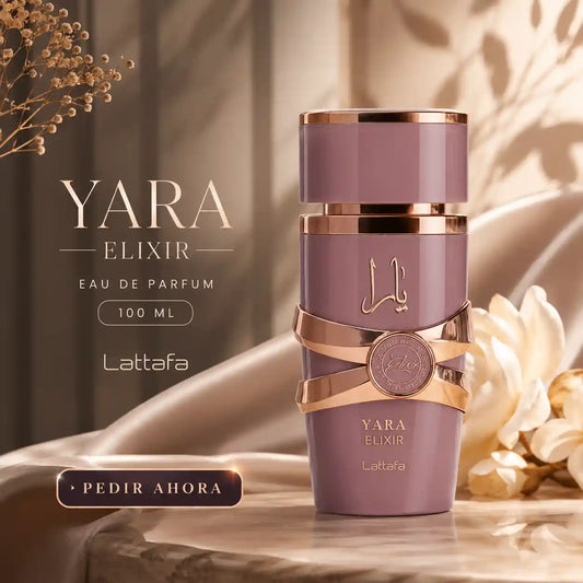 YARA ELIXIR + PERFUMERO RECARGABLE (DAMA)