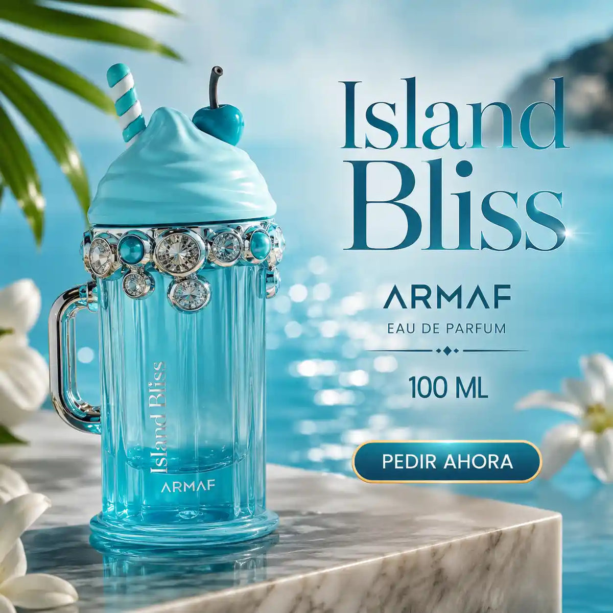 ISLAND BLISS ARMAF ESTUCHE + PERFUMERO RECARGABLE (DAMA)