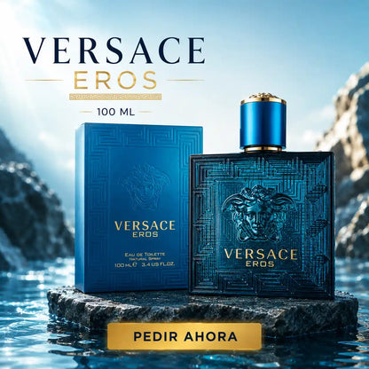 VERSACE EROS + PERFUMERO RECARGABLE (CABALLERO)