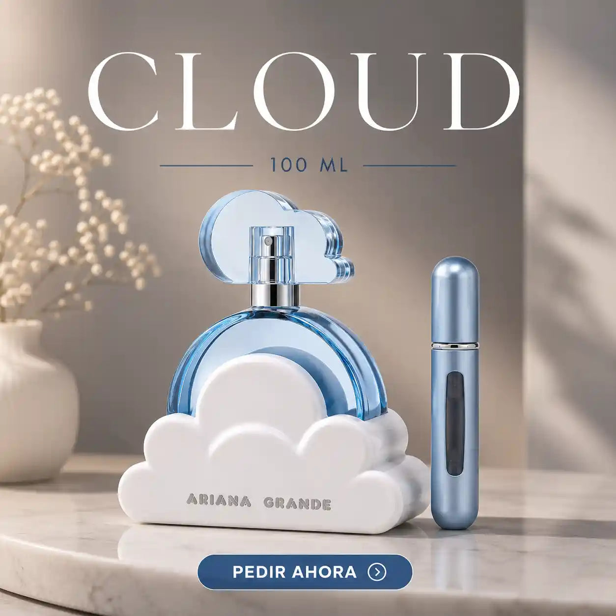 CLOUD 100 ML + PERFUMERO RECARGABLE (DAMA)