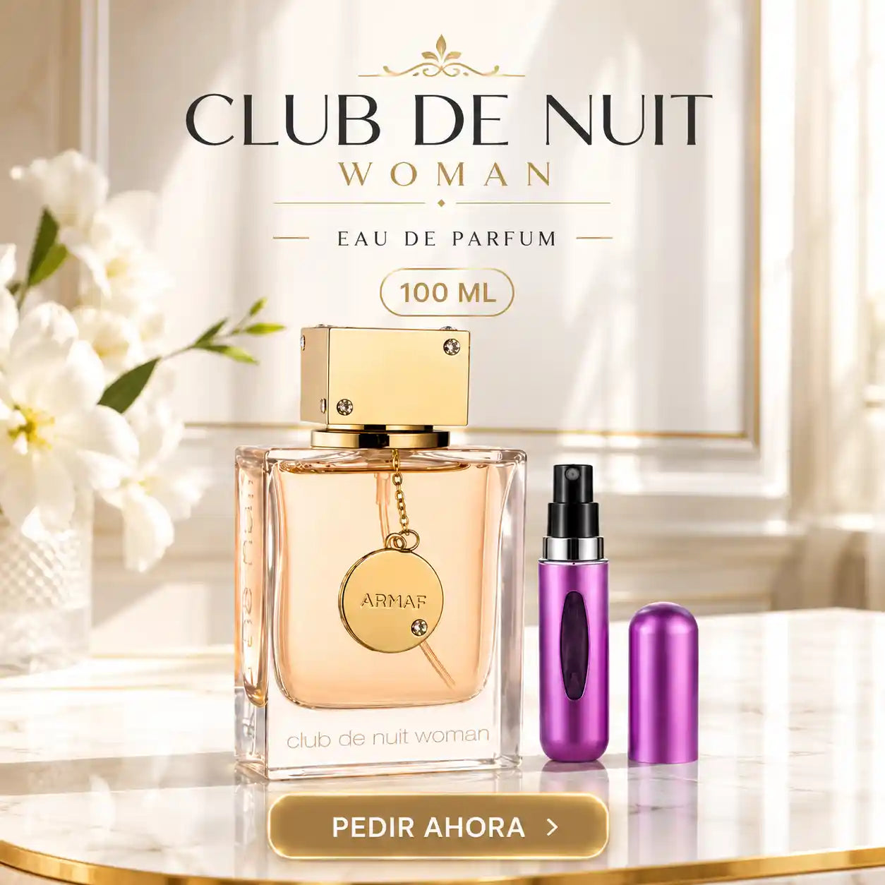 CLUB THE NUIT WOMAN + PERFUMERO RECARGABLE (DAMA)