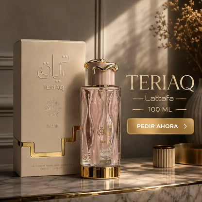 TERIAQ LATTAFA + PERFUMERO RECARGABLE (UNISEX)