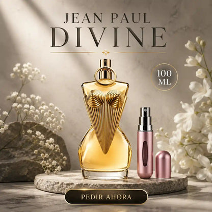 JEAN PAUL DIVINE EN LATA + UN PERFUMERO RECARGABLE (DAMA)