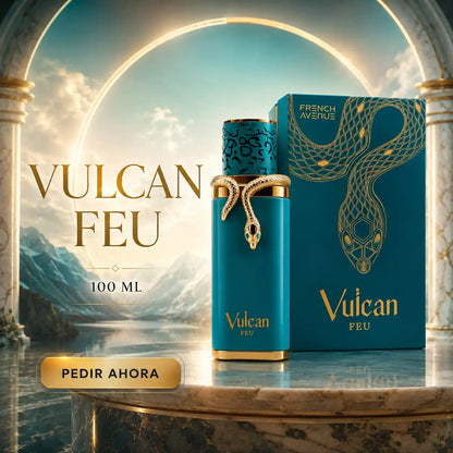 VULCAN FEU AZUL MAS UN PERFUMERO RECARGABLE (UNISEX)