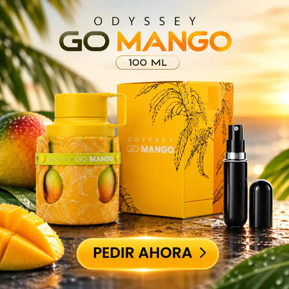 ODYSSEY GO MANGO MAS UN PERFUMERO RECARGABLE (UNISEX)
