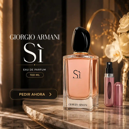 SI GIORGIO ARMANI 100 ML + PERFUMERO RECARGABLE (DAMA)