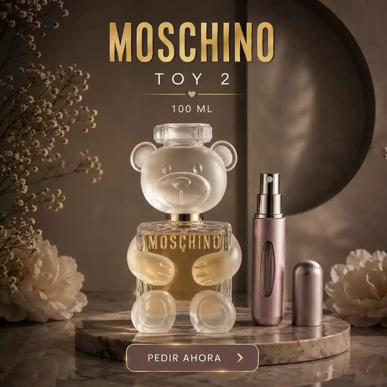 MOSCHINO TOY 2 100 ML + PERFUMERO RECARGABLE (DAMA)