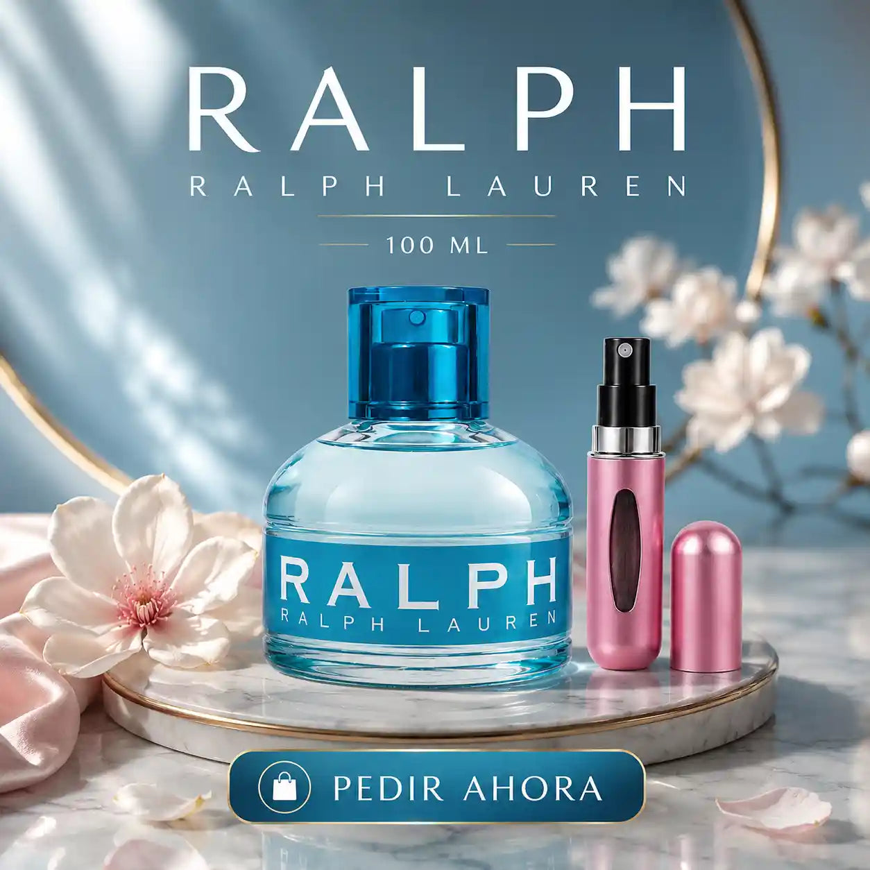 RALPH LAUREN 100 ML + PERFUMERO RECARGABLE (DAMA)