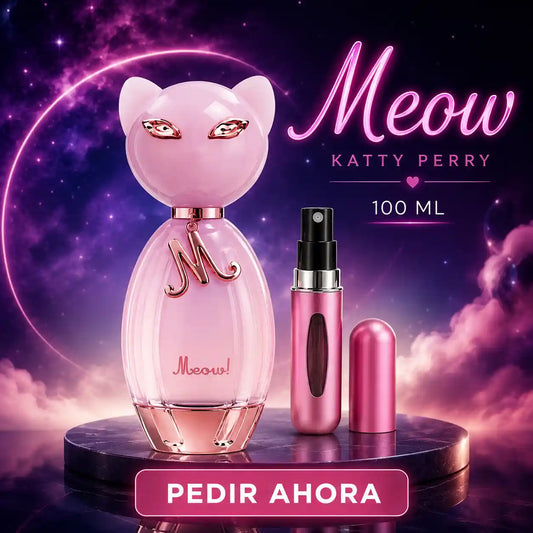MEOW KATTY PERRY 100 ML + PERFUMERO RECARGABLE GRATIS (DAMA)
