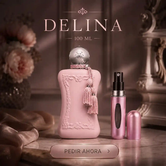 Delina Royal Essence 100 ML + PERFUMERO RECARGABLE GRATIS (DAMA)