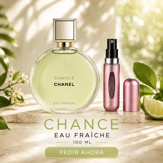 CHANCE CHANEL EAU FRACHE 100 ML + PERFUMERO RECARGABLE (DAMA)