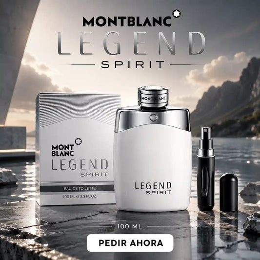 MONT BLANC LEGEND SPIRIT 100 ML + PERFUMERO RECARGABLE (CABALLERO)