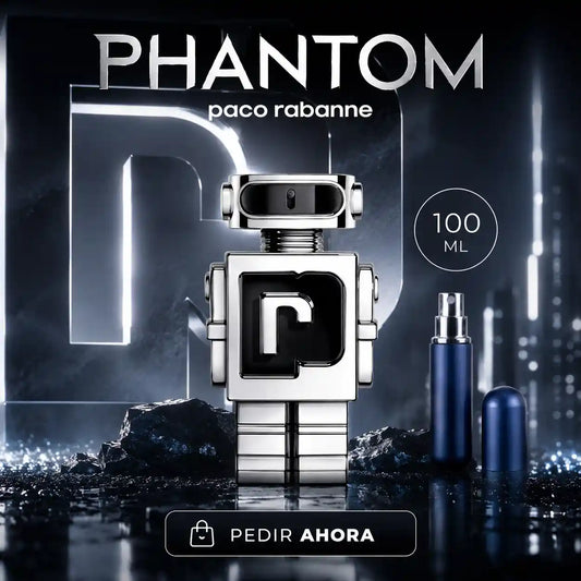 PHANTOM 100 ML + PERFUMERO RECARGABLE GRATIS (CABALLERO)