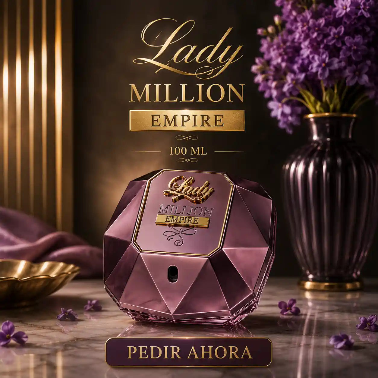 LADY MILLION EMPIRE 100 ML + PERFUMERO RECARGABLE (DAMA)