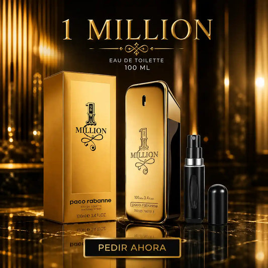 ONE MILLION + PERFUMERO RECARGABLE  GRATIS (CABALLERO)