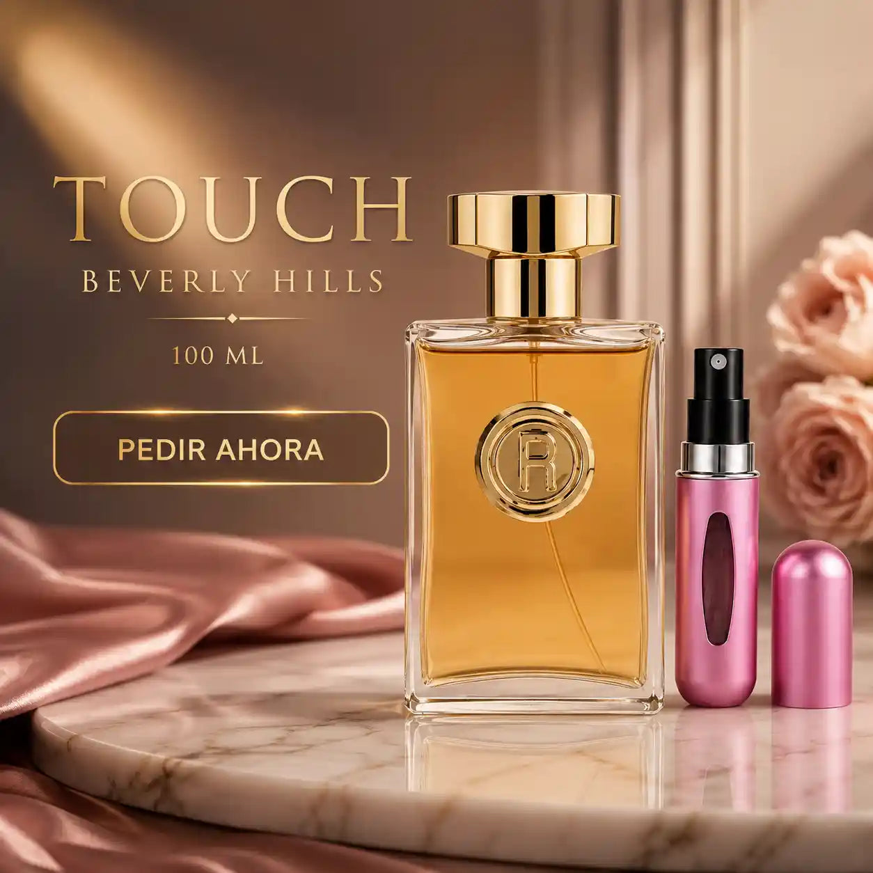 TOUCH BEVERLY HILLS 100 ML + PERFUMERO RECARGABLE (DAMA)