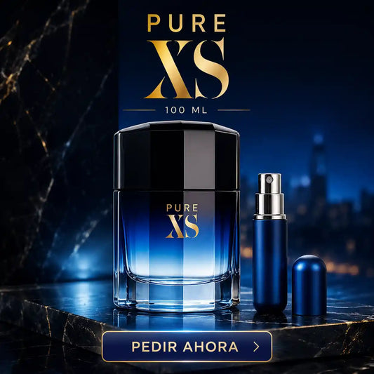 PURE XS MEN + PERFUMERO RECARGABLE GRATIS (CABALLERO)