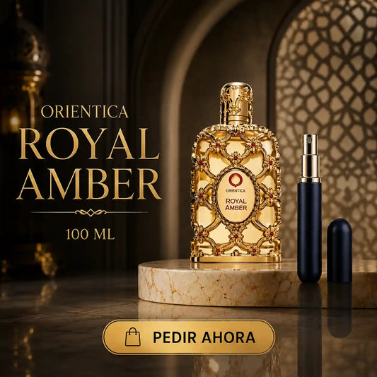 ORIENTICA ROYAL AMBER 100 ML + PERFUMERO RECARGABLE (UNISEX)