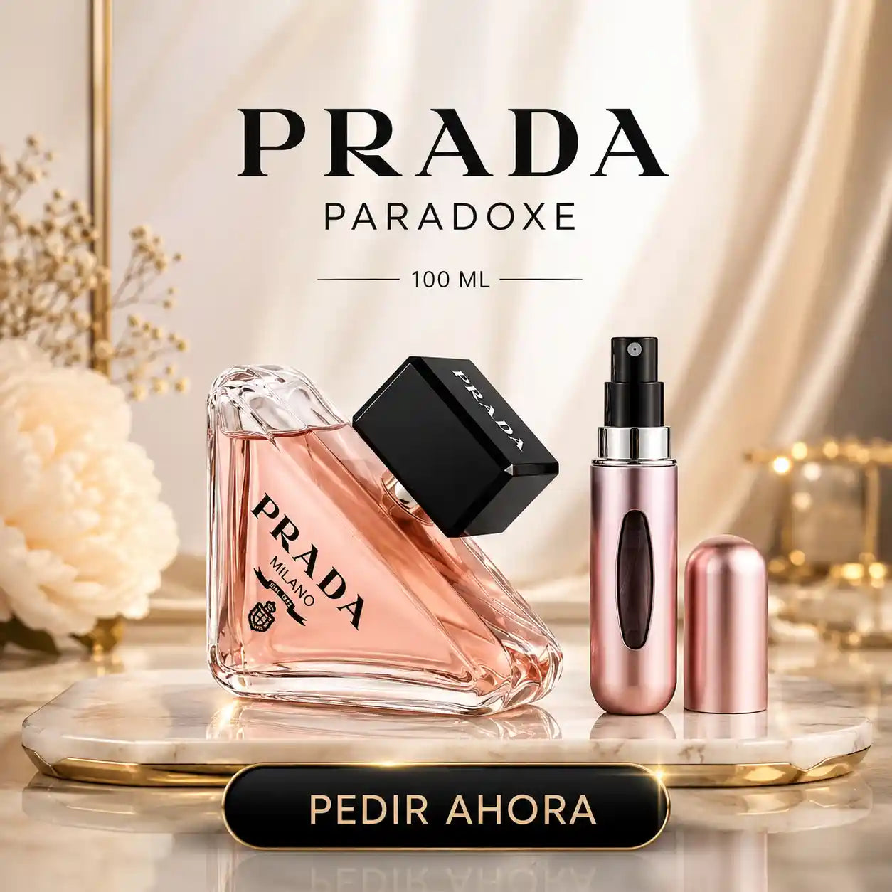 PRADA PARADOXE + PERFUMERO RECARGABLE (DAMA)