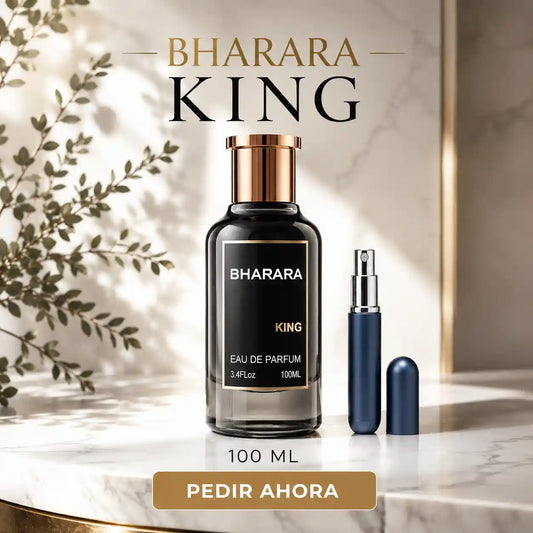 BHARARA KING CAJA 100 ML + PERFUMERO RECARGABLE (CABALLERO)