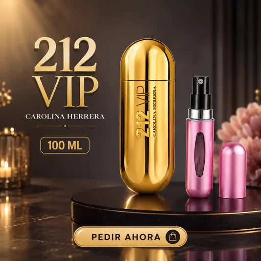212 VIP FEM 100 ML + PERFUMERO RECARGABLE (DAMA)