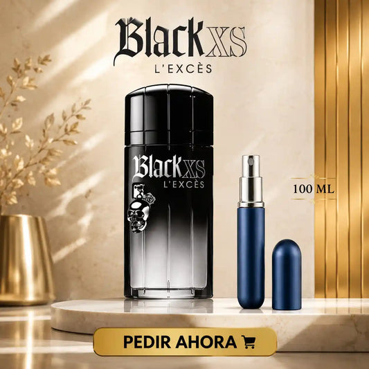 BLACK XS LECXES + PERFUMERO RECARGABLE (CABALLERO)