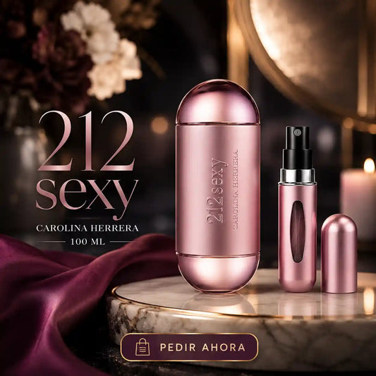 212 SEXY FEM 100 ML + PERFUMERO RECARGABLE (DAMA)