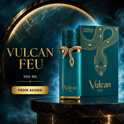 VULCAN FEU AZUL MAS UN PERFUMERO RECARGABLE (UNISEX)
