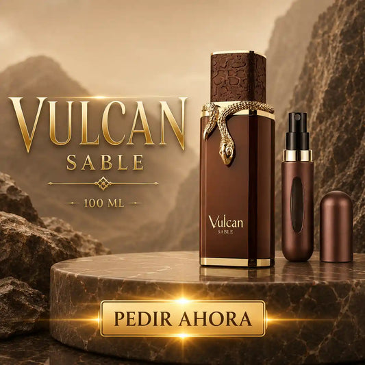 VULCAN SABLE CAFE + UN PERFUMERO RECARGABLE (CABALLERO)