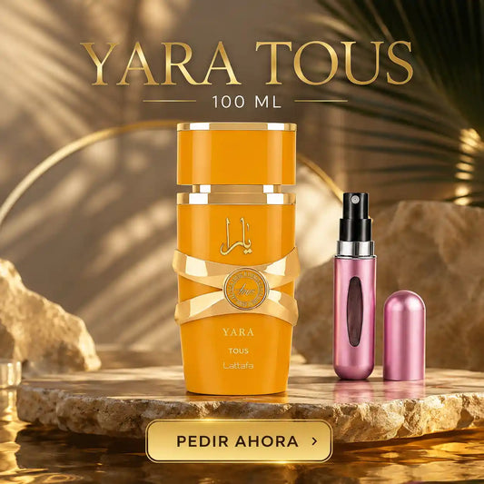 YARA TOUS DE LATTAFA 100 ML MAS PERFUMERO RECAGABLE (DAMA)