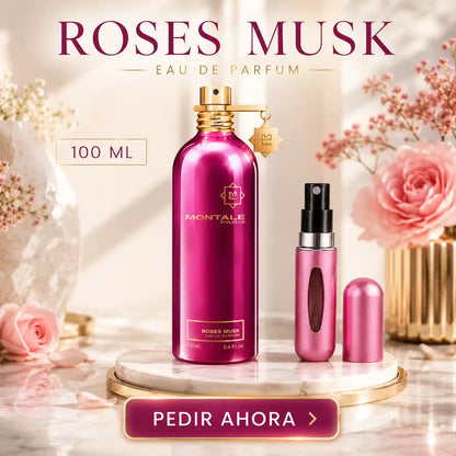 MONTALE ROSES MUSK 100 ML + PERFUMERO RECARGABLE (DAMA)
