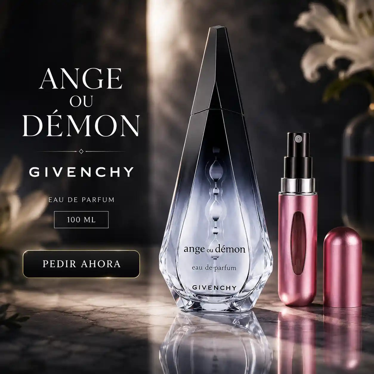 ANGEL Y DEMONIO + PERFUMERO RECARGABLE (DAMA)