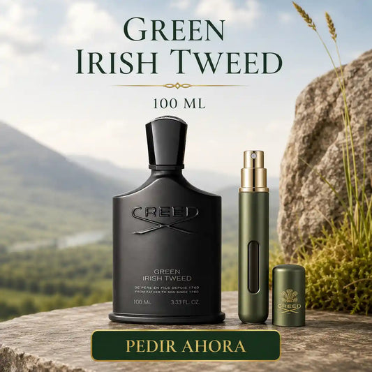 CREED GREEN IRISH 100 ML + PERFUMERO RECARGABLE (CABALLERO)