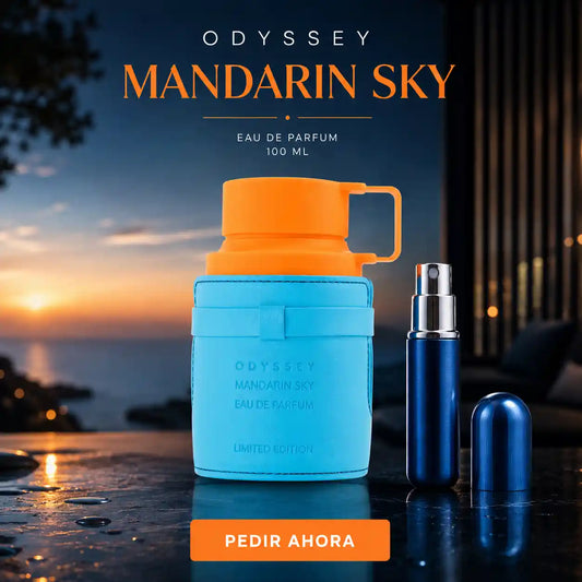 MANDARINE SKY + PERFUMERO RECARGABLE (CABALLERO)