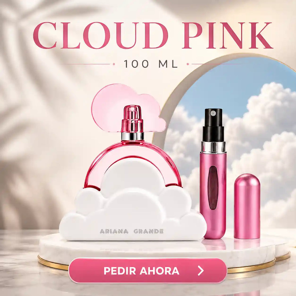 CLOUD PINK 100 ML +  PERFUMERO RECARGABLE (DAMA)