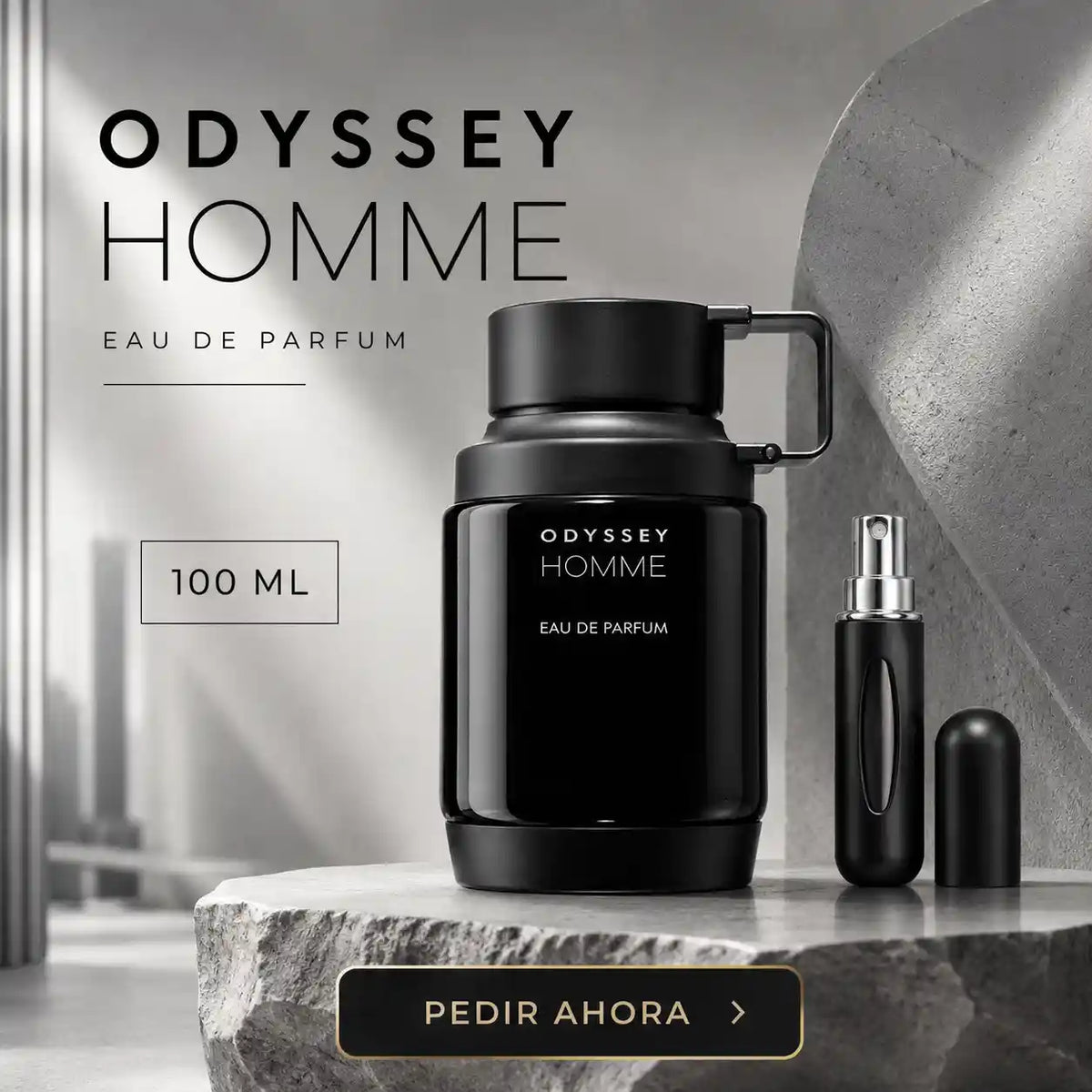 ODYSSEY HOMME + UN PERFUMERO RECARGABLE (CABALLERO)