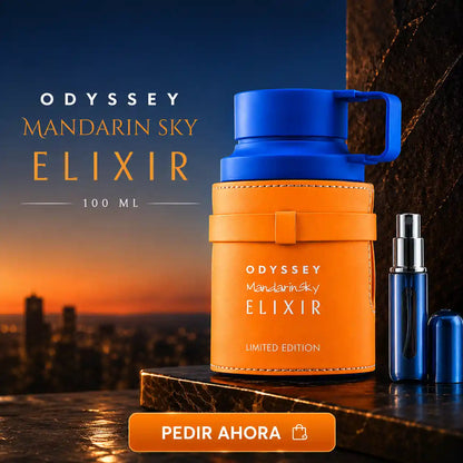 MANDARINE SKY ELIXIR + UN PERFUMERO RECARGABLE (CABALLERO)