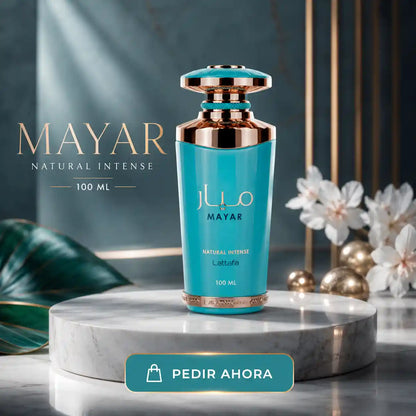 MAYAR NATURAL INTENSE +  PERFUMERO RECARGABLE (DAMA)