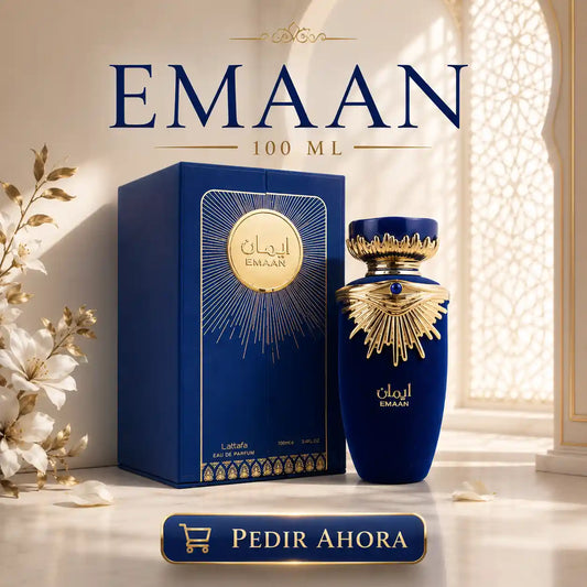 EMAAN LATTAFA 100 ML + UN PERFUMERO RECARGABLE (DAMA)