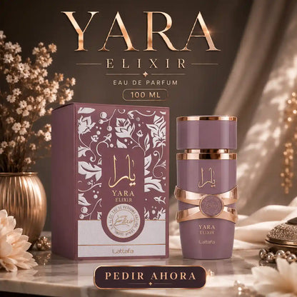 YARA ELIXIR + PERFUMERO RECARGABLE (DAMA)