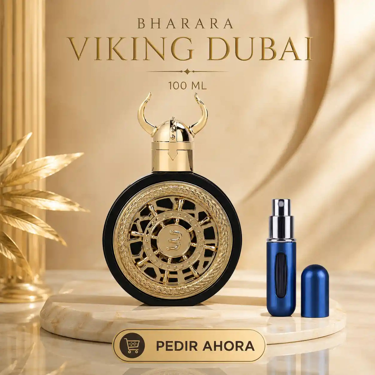 Bharara Viking Dubai Caja + PERFUMERO RECARGABLE (UNISEX)