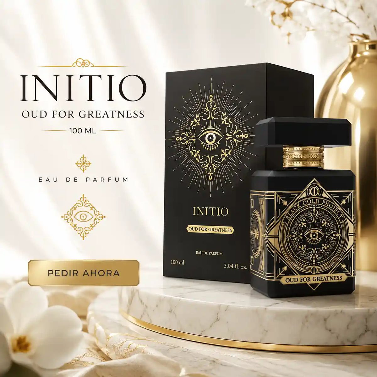 INITIO ESTUCHE DE LUJO 100 ML + PERFUMERO RECARGABLE (UNISEX)