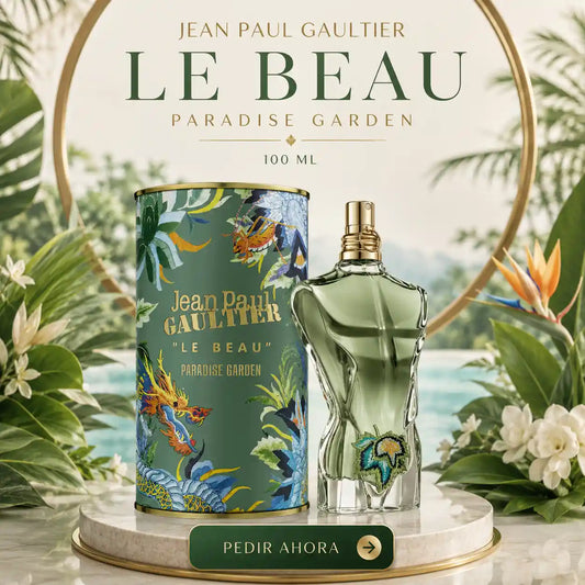 JEAN PAUL GAULTIER LE BEAU PARADISE GARDEN + PERFUMERO (CABALLERO)