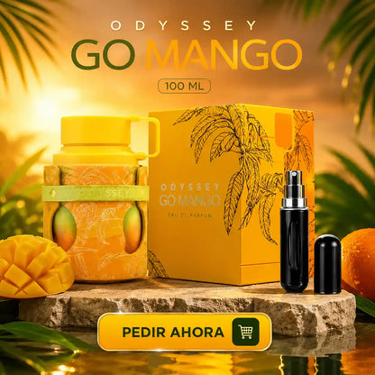 ODYSSEY GO MANGO MAS UN PERFUMERO RECARGABLE (UNISEX)