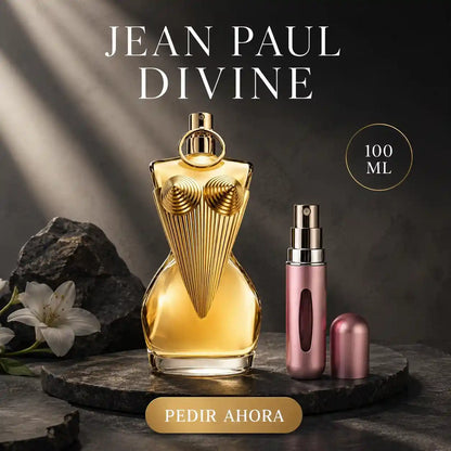 JEAN PAUL DIVINE EN LATA + UN PERFUMERO RECARGABLE (DAMA)