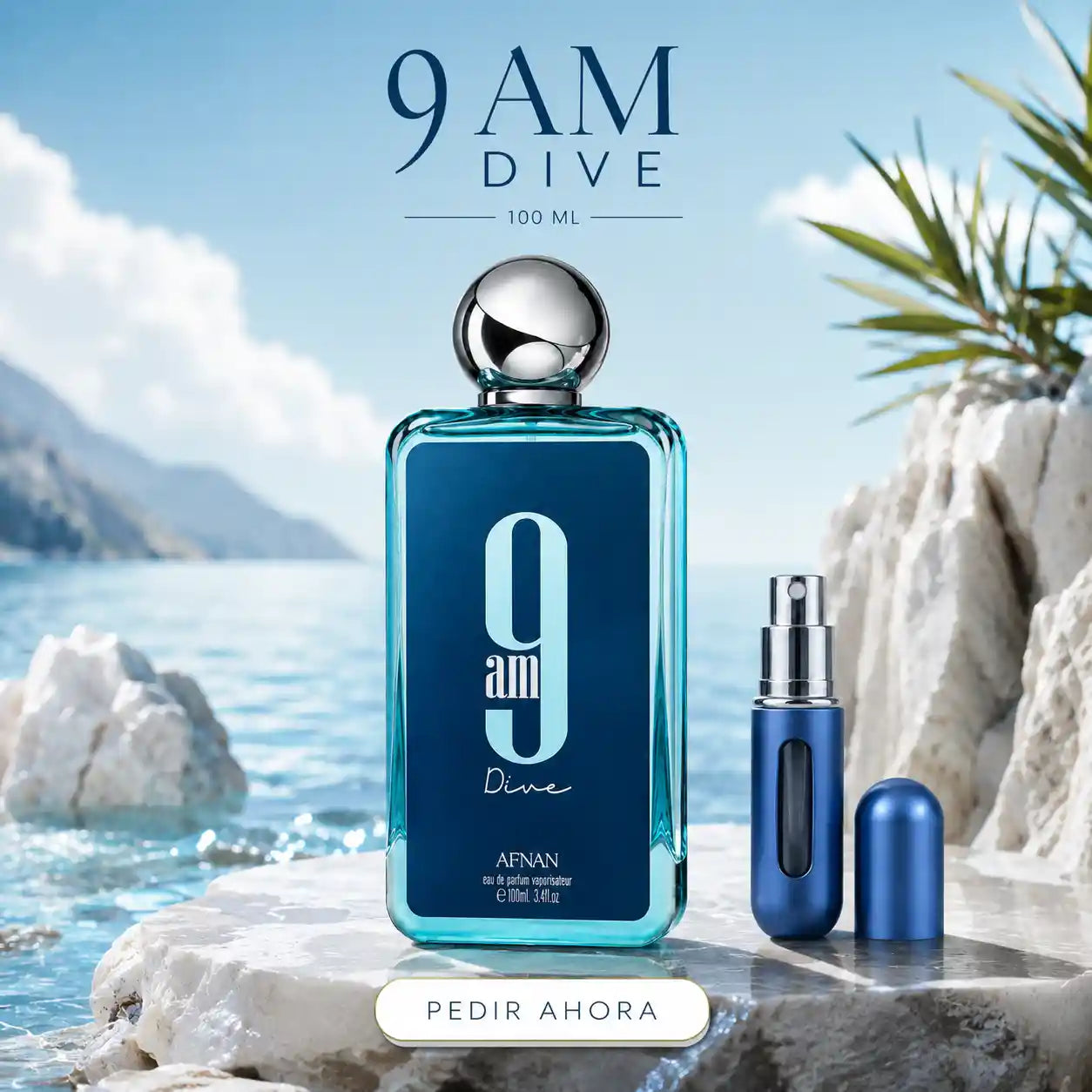 9 AM DIVE CAJA + PERFUMERO RECARGABLE (UNISEX)