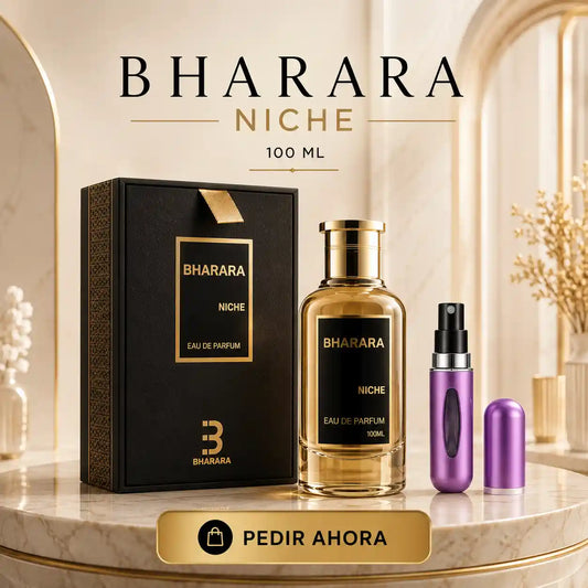 BHARARA NICHE 100 ML +  PERFUMERO RECARGABLE (DAMA)