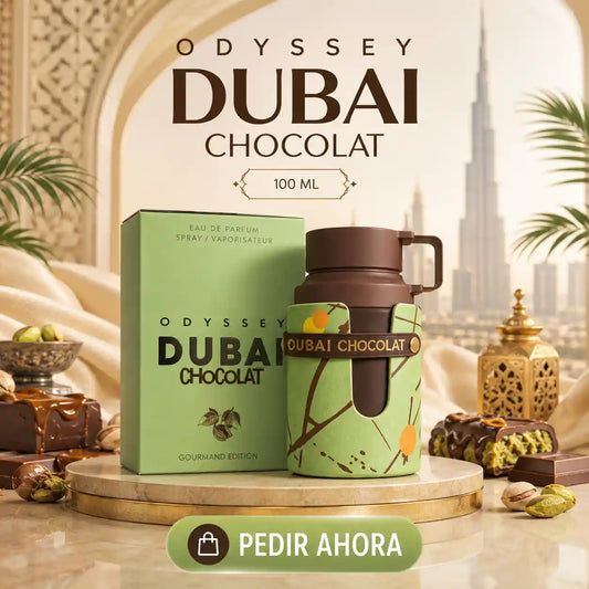 ODYSSEY DUBAI CHOCOLATE MAS UN PERFUMERO RECARGABLE (UNISEX)