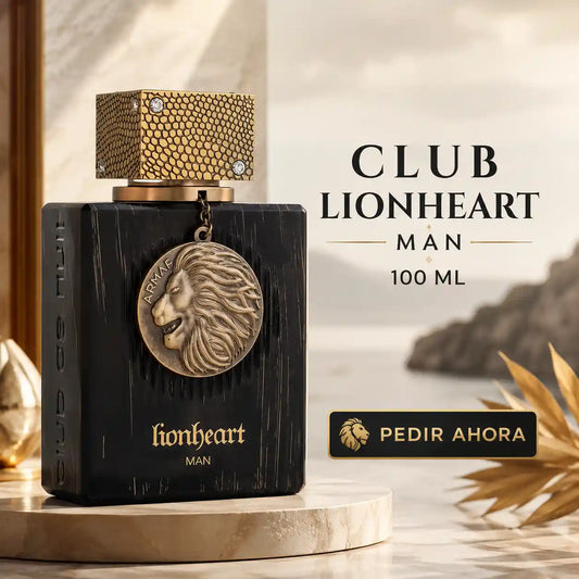 CLUB LIONHEART MAN ARMAF  ESTUCHE +  PERFUMERO (CABALLERO)
